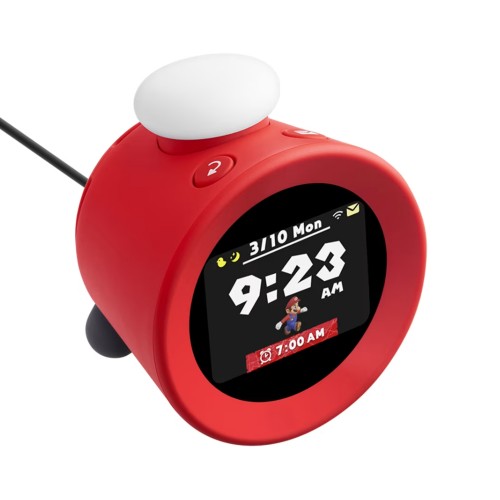 Умный будильник с датчиком движения. Nintendo Sound Clock: Alarmo